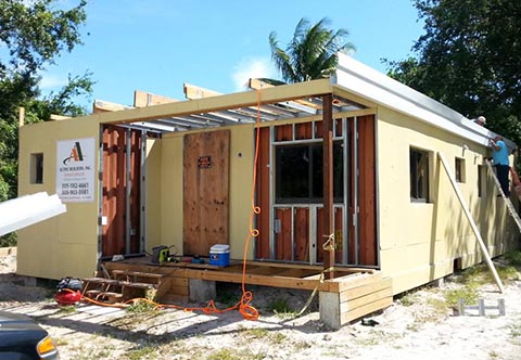 shipping container house